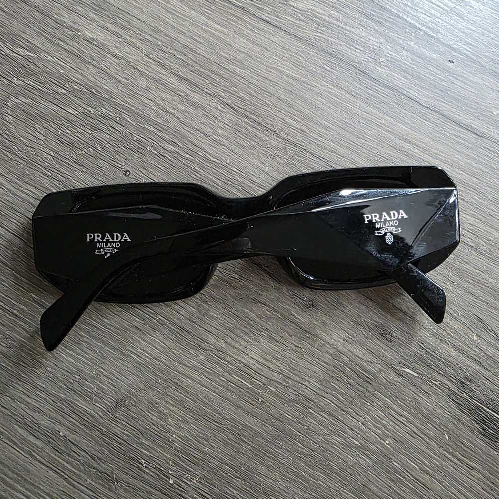 Prada Glossy Black Sunglasses
